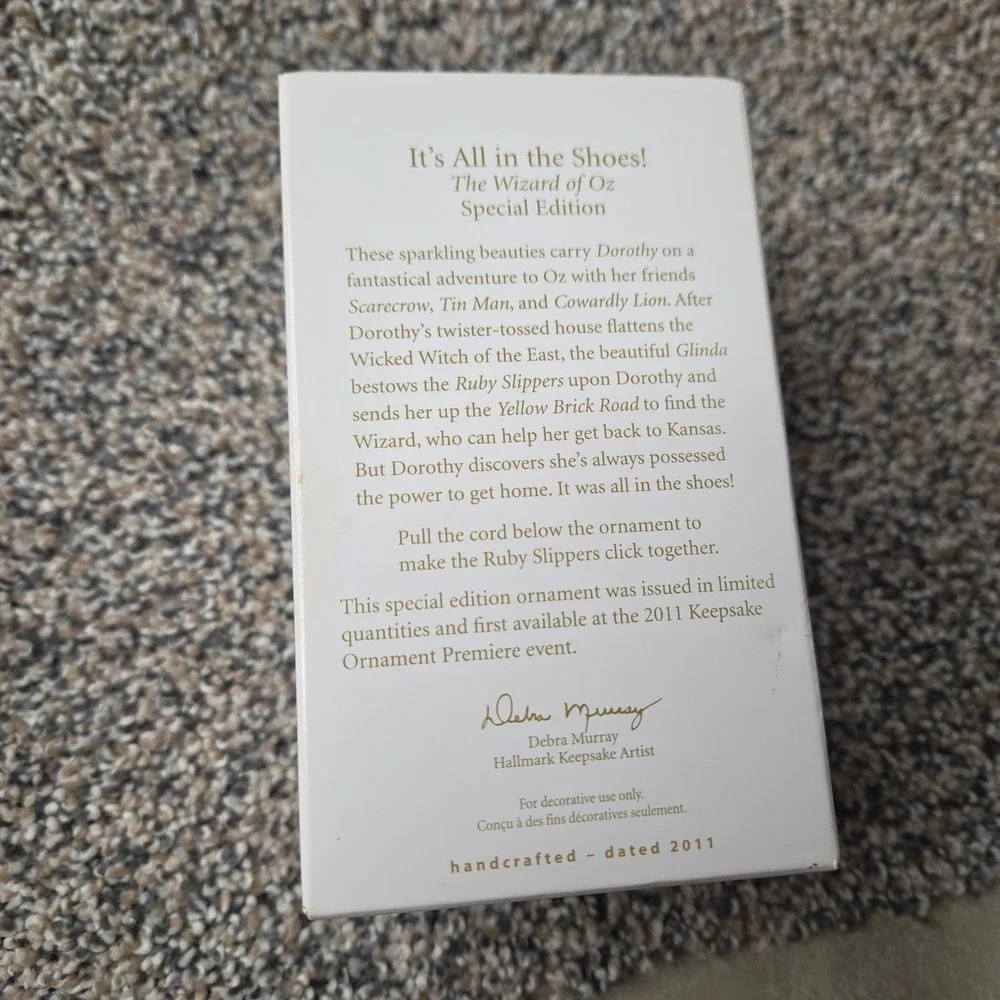 Hallmark keepsake ornament